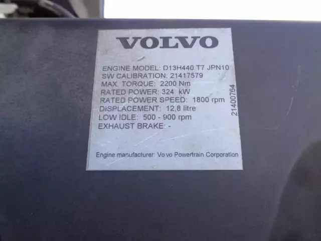 平成30年06月中古大型トラクタヘッドボルボトラックの画像33