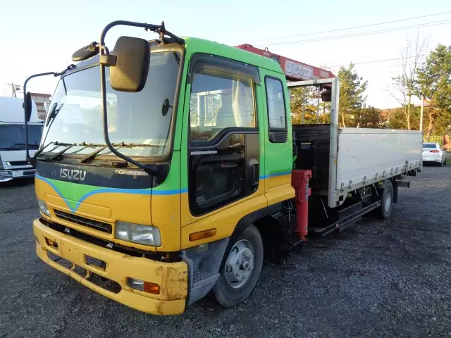 平成18年03月中古中型クレーン付いすゞフォワードの画像1