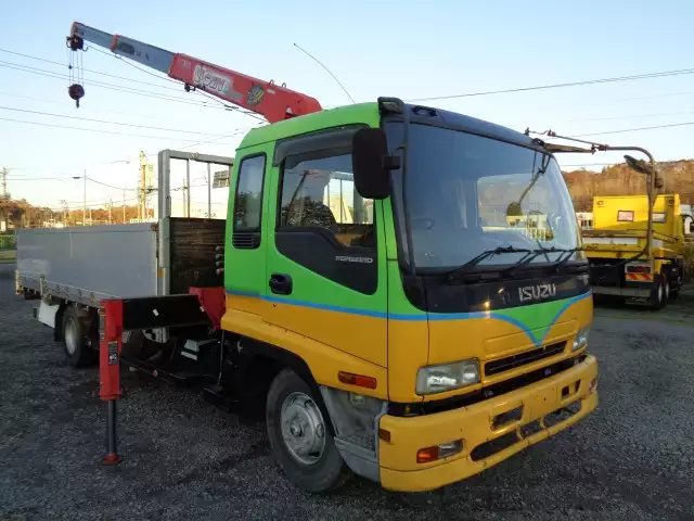 平成18年03月中古中型クレーン付いすゞフォワードの画像10