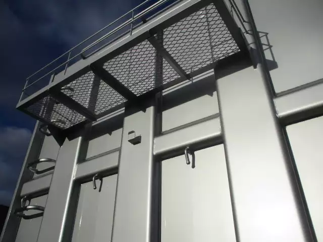 令和05年09月中古大型コンテナシャーシー日本フルハーフフルハーフの画像30