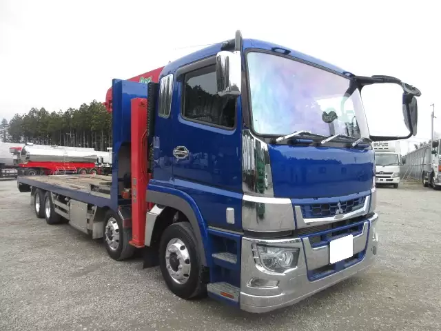 平成30年09月中古大型クレーン付三菱ふそうスーパーグレートの画像3