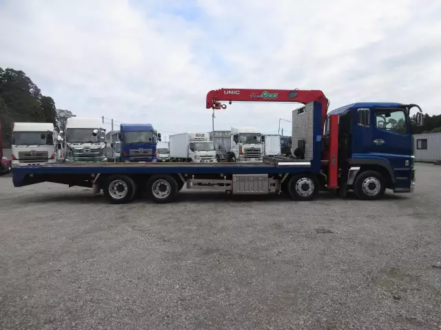 平成30年09月中古大型クレーン付三菱ふそうスーパーグレートの画像4