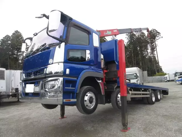 平成30年09月中古大型クレーン付三菱ふそうスーパーグレートの画像9