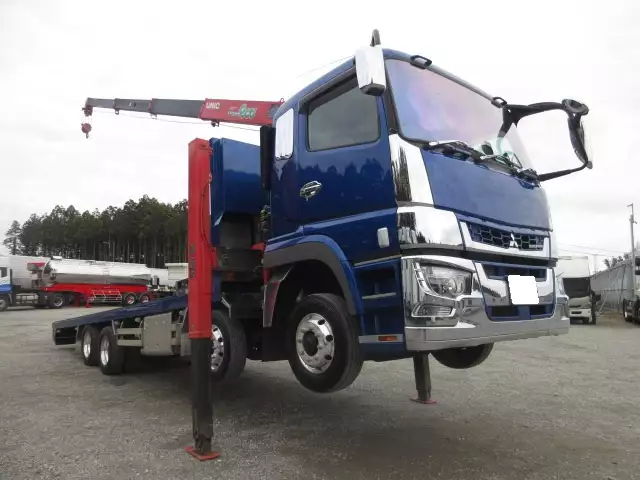 平成30年09月中古大型クレーン付三菱ふそうスーパーグレートの画像10