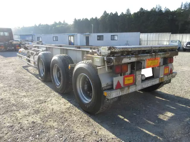 平成23年12月中古その他コンテナシャーシー日本フルハーフの画像7