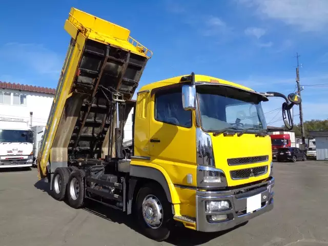 平成25年10月中古大型ダンプ三菱ふそうスーパーグレートの画像11