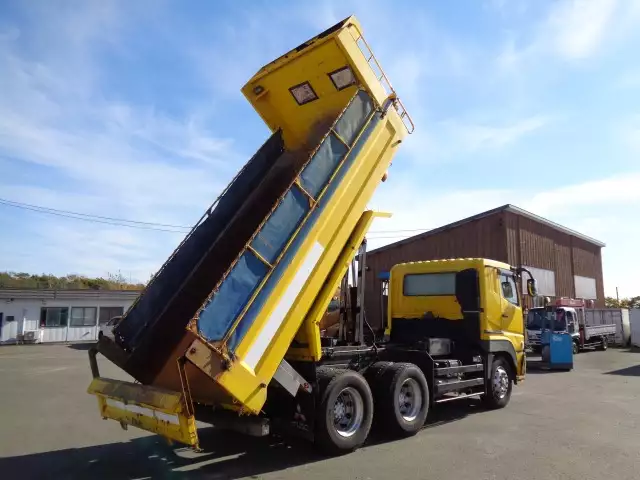 平成25年10月中古大型ダンプ三菱ふそうスーパーグレートの画像12