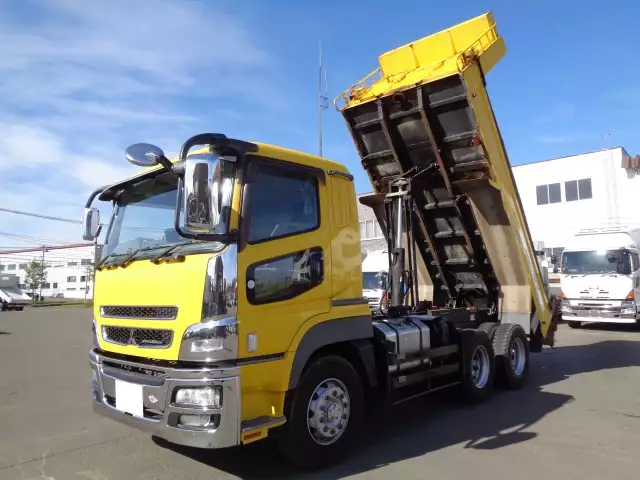 平成25年10月中古大型ダンプ三菱ふそうスーパーグレートの画像10