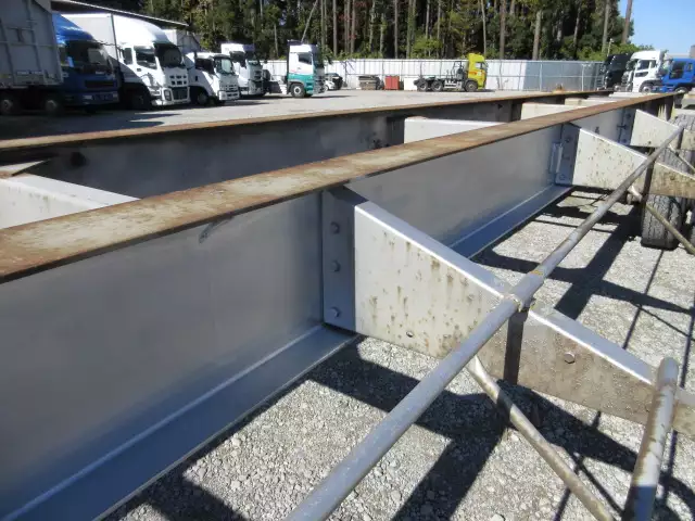 中古その他コンテナシャーシー日本フルハーフの画像17