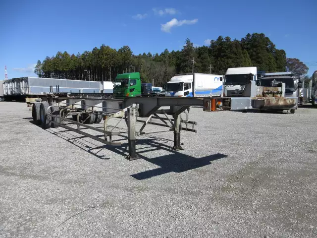 中古その他コンテナシャーシー日本フルハーフの画像3