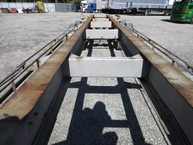 中古その他コンテナシャーシー日本フルハーフの画像22