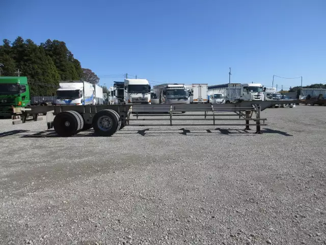 中古その他コンテナシャーシー日本フルハーフの画像4