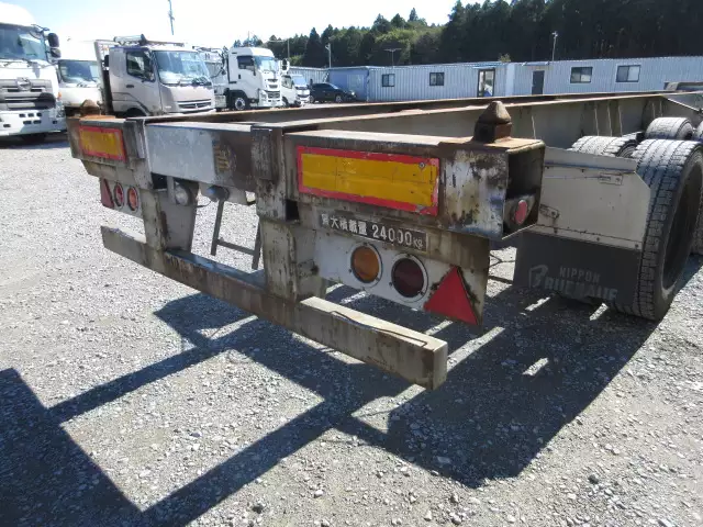 中古その他コンテナシャーシー日本フルハーフの画像35