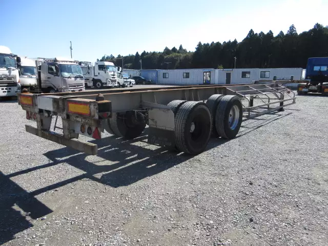 中古その他コンテナシャーシー日本フルハーフの画像5