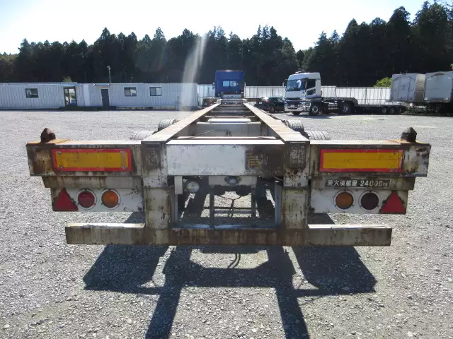 中古その他コンテナシャーシー日本フルハーフの画像6