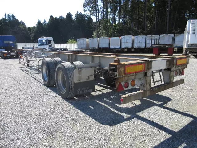中古その他コンテナシャーシー日本フルハーフの画像7