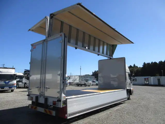 未使用車 令和5年 日野 4tアルミウィング 6200ワイド MT 240馬力 積載:2,500kg バックモニター ETC2.0の画像27