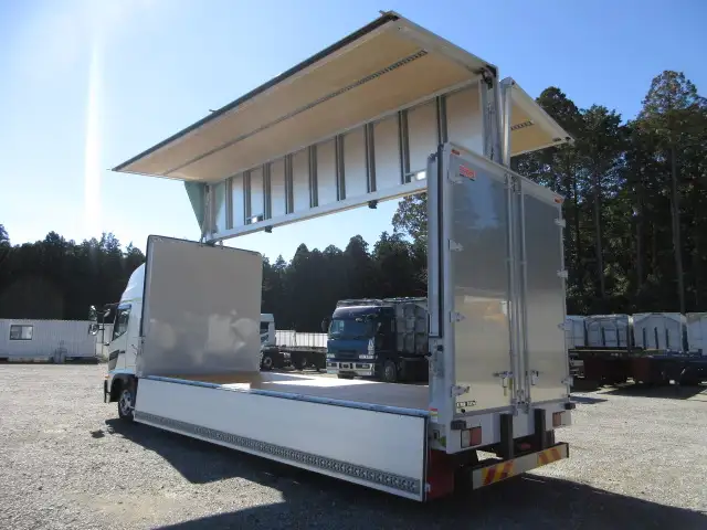 未使用車 令和5年 日野 4tアルミウィング 6200ワイド MT 240馬力 積載:2,500kg バックモニター ETC2.0の画像28