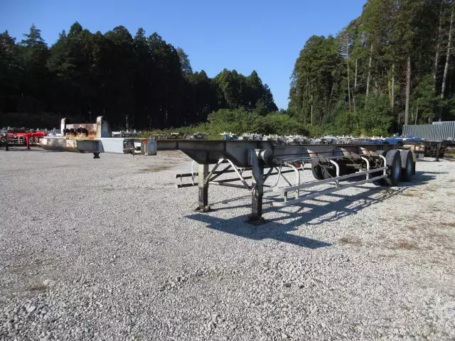 平成02年10月中古その他コンテナシャーシー日本フルハーフの画像1