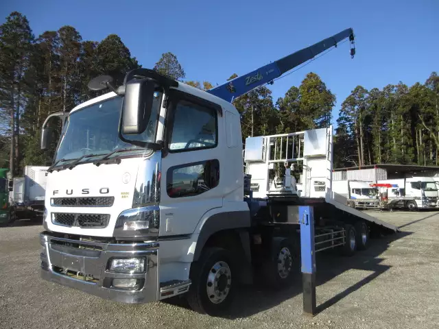 平成26年01月中古大型重機運搬車三菱ふそうスーパーグレートの画像1