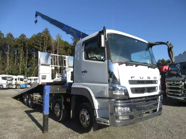 平成26年01月中古大型重機運搬車三菱ふそうスーパーグレートの画像10