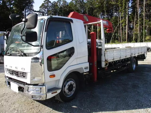 平成30年12月中古増トンクレーン付三菱ふそうファイターの画像1