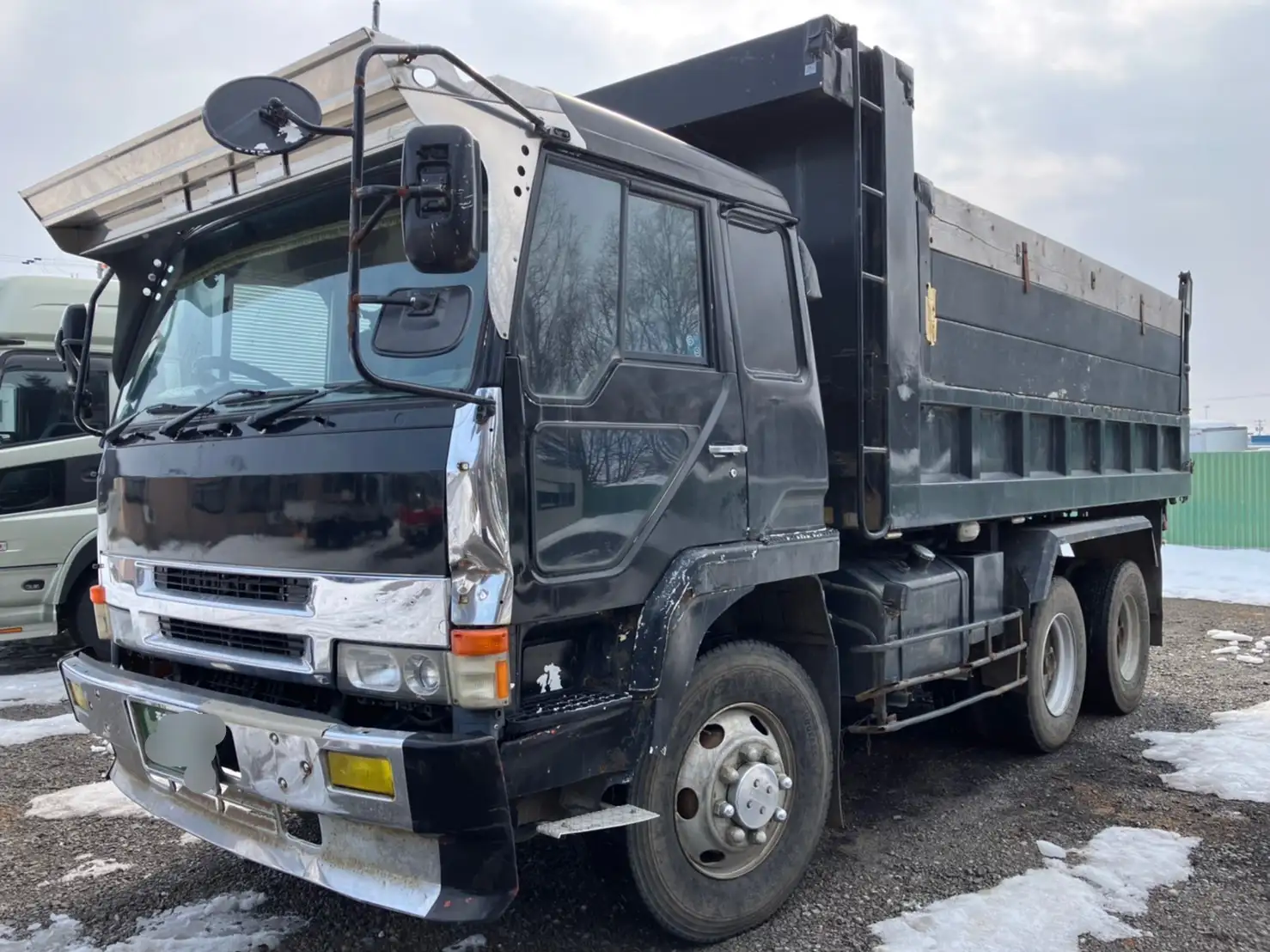 平成02年02月中古大型ダンプ三菱ふそう三菱の画像1