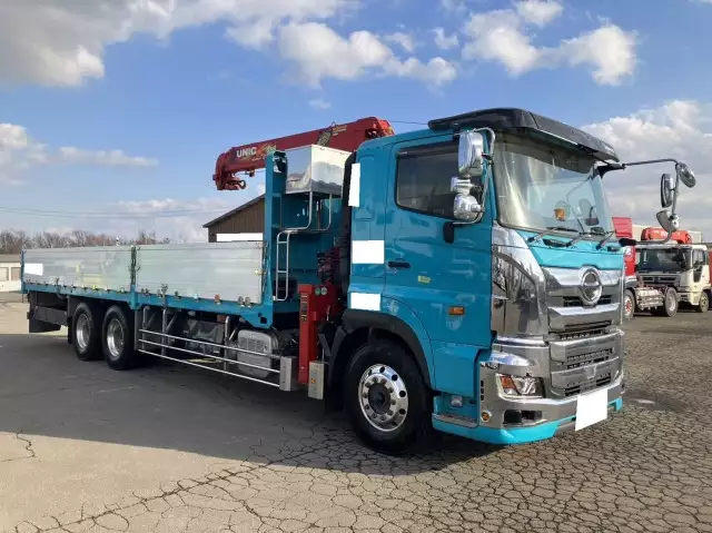 令和02年12月中古大型クレーン付日野プロフィアの画像3