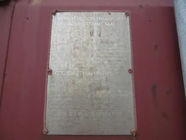 平成18年00月中古その他ドライコンテナ・冷凍コンテナ・ミルクコンテナ不明の画像5