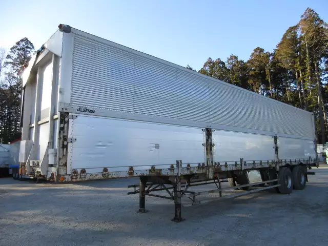平成14年06月中古小型バントレーラー・ウィングトレーラー日本フルハーフフルハーフの画像1