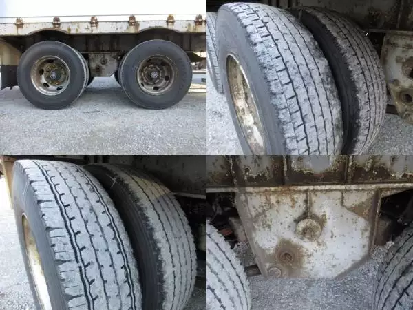 平成14年06月中古小型バントレーラー・ウィングトレーラー日本フルハーフフルハーフの画像25