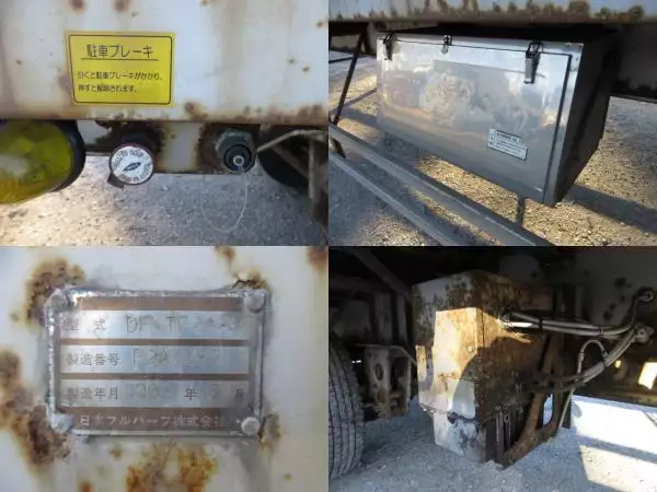 平成14年06月中古小型バントレーラー・ウィングトレーラー日本フルハーフフルハーフの画像26