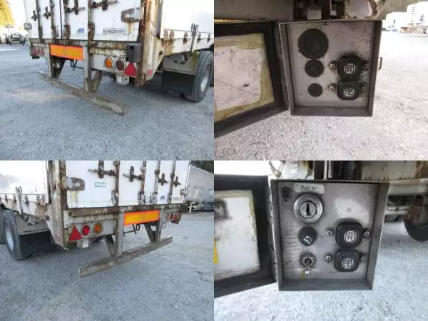 平成14年06月中古小型バントレーラー・ウィングトレーラー日本フルハーフフルハーフの画像31