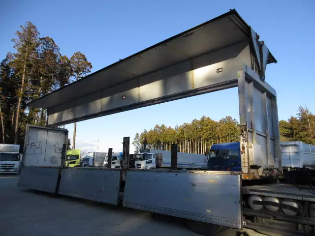 平成14年06月中古小型バントレーラー・ウィングトレーラー日本フルハーフフルハーフの画像35