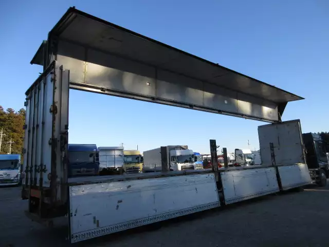 平成14年06月中古小型バントレーラー・ウィングトレーラー日本フルハーフフルハーフの画像36