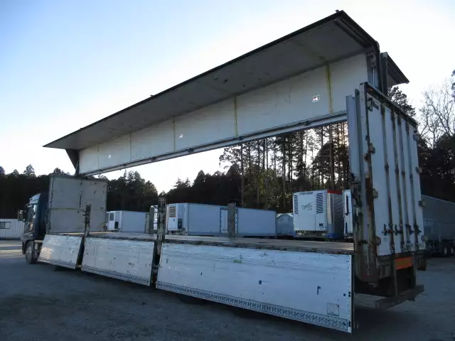 平成14年06月中古小型バントレーラー・ウィングトレーラー日本フルハーフフルハーフの画像37