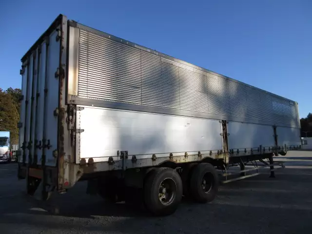 平成14年06月中古小型バントレーラー・ウィングトレーラー日本フルハーフフルハーフの画像5