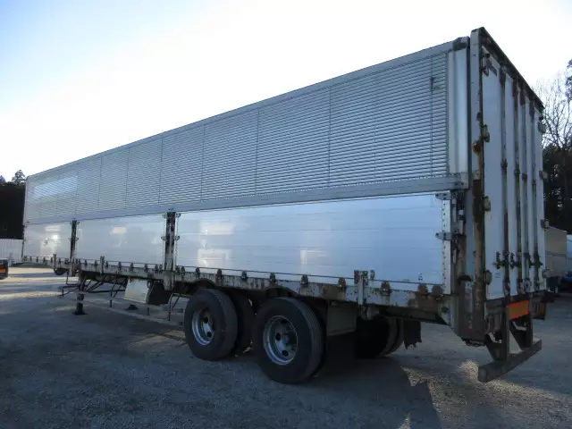 平成14年06月中古小型バントレーラー・ウィングトレーラー日本フルハーフフルハーフの画像7