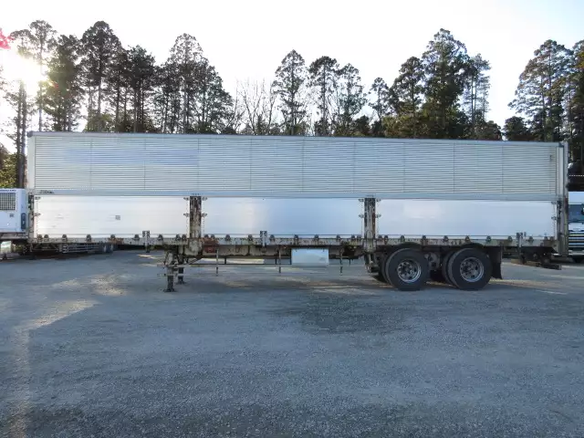 平成14年06月中古小型バントレーラー・ウィングトレーラー日本フルハーフフルハーフの画像8