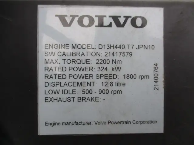 平成30年04月中古大型トラクタヘッドボルボボルボの画像55