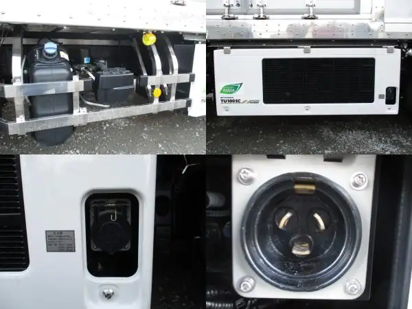 令和5年　三菱　4軸低床　冷蔵冷凍車　394馬力　AT　積載12,700㎏　菱重　2エバ　スタンバイ付の画像17