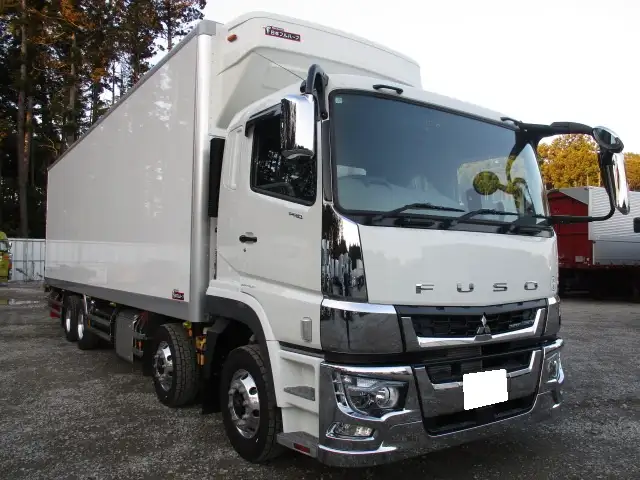 令和5年　三菱　4軸低床　冷蔵冷凍車　394馬力　AT　積載12,700㎏　菱重　2エバ　スタンバイ付の画像3