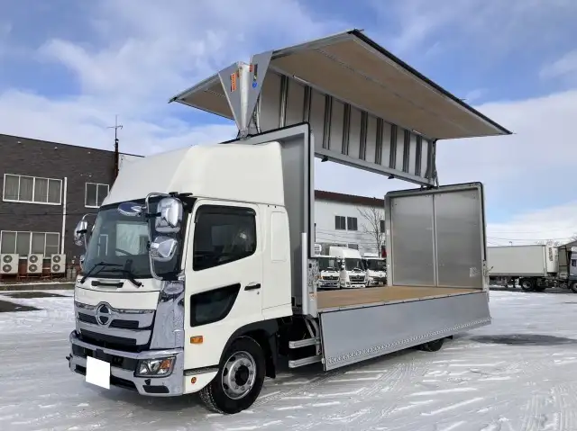 令和05年12月中古増トンアルミバン・ウィング日野レンジャーの画像9