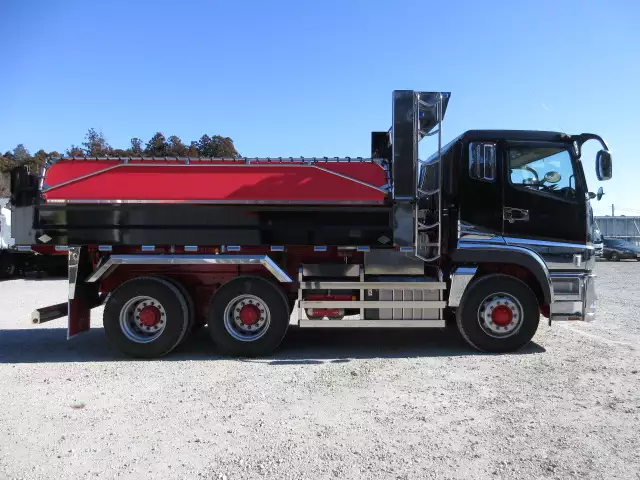 令和05年05月中古大型ダンプ三菱ふそうスーパーグレートの画像4