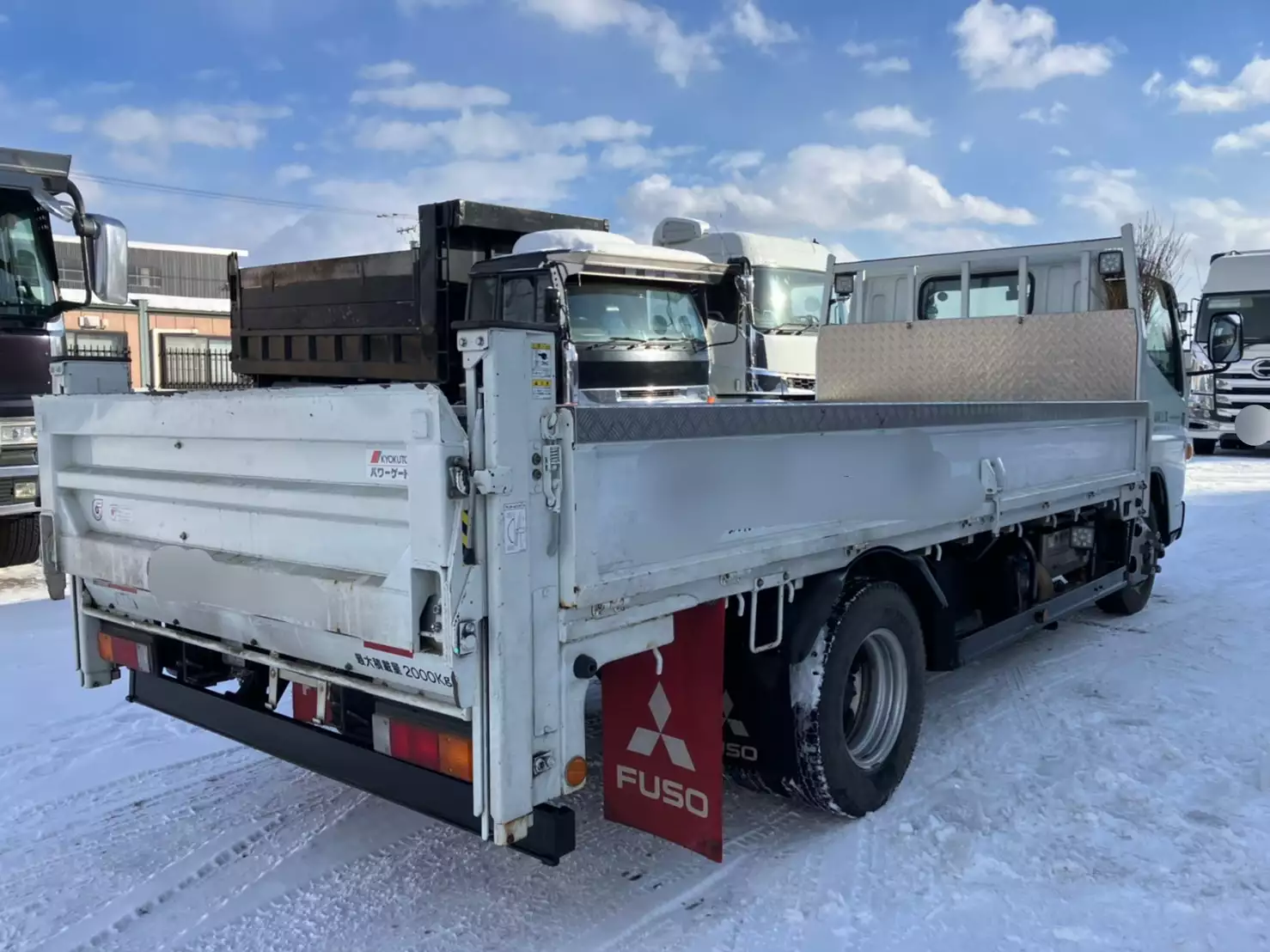 平成29年11月中古小型平ボディ三菱ふそう三菱の画像4