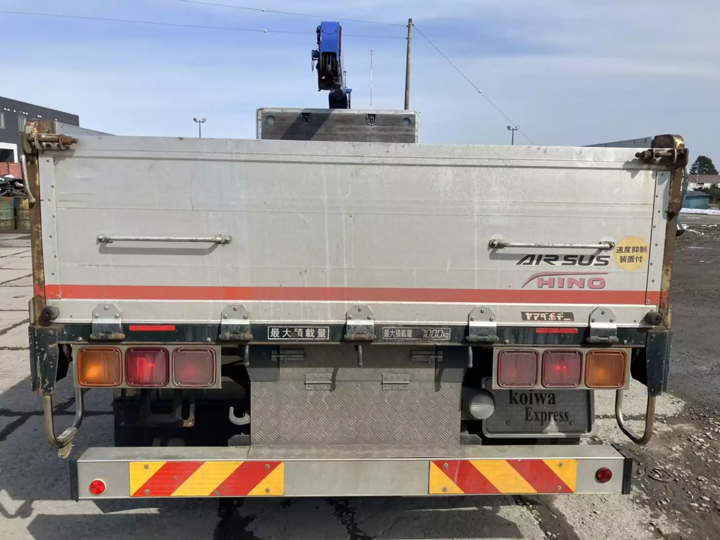 平成26年03月中古増トンクレーン付日野レンジャーの画像5