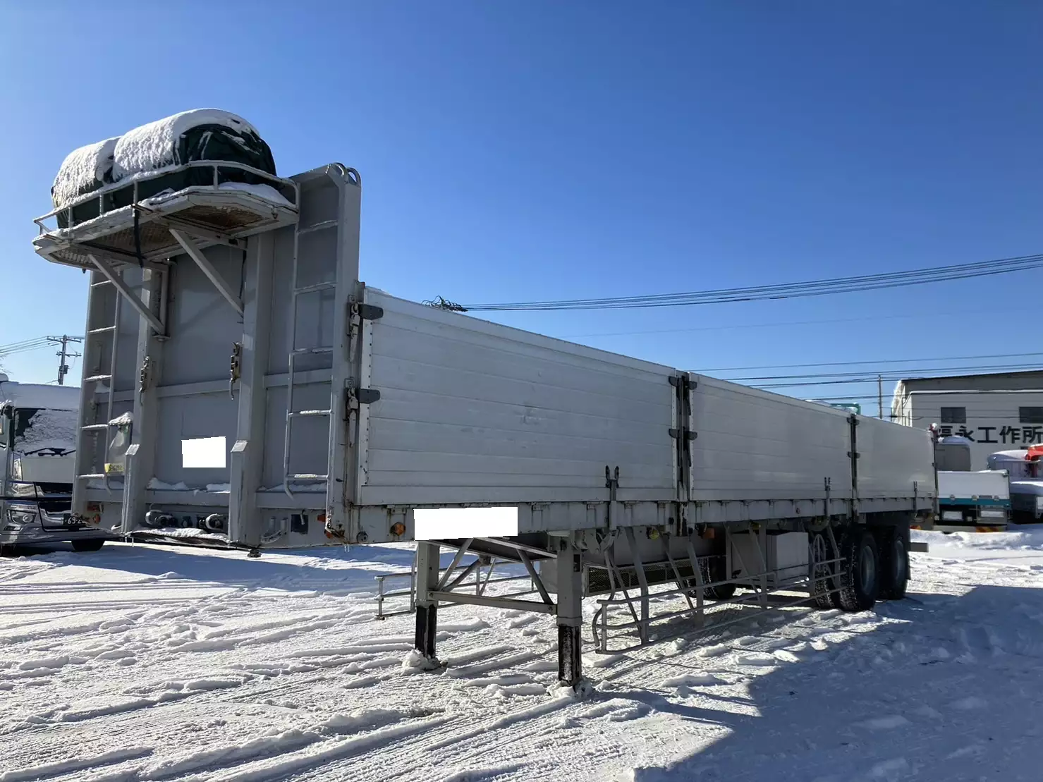 平成13年03月中古その他アオリ付トレーラー・フラットトレーラーユソーキユソーキの画像1