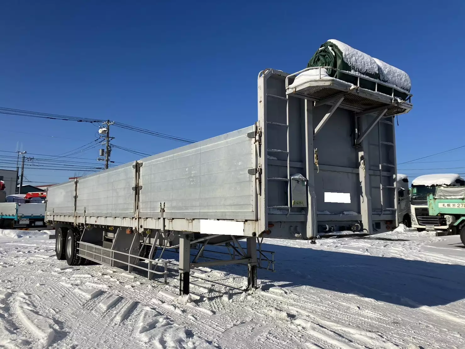 平成13年03月中古その他アオリ付トレーラー・フラットトレーラーユソーキユソーキの画像3