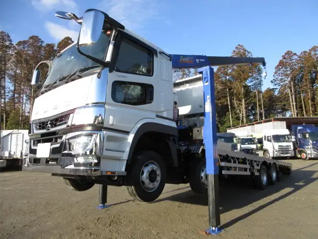 車検付:令和8年2月迄‼ 令和6年 三菱 大型セルフクレーン 394馬力 MT タダノ4段 フックイン ラジコン いそのボデー ウィンチの画像21