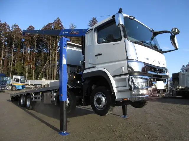 車検付:令和8年2月迄‼ 令和6年 三菱 大型セルフクレーン 394馬力 MT タダノ4段 フックイン ラジコン いそのボデー ウィンチの画像22